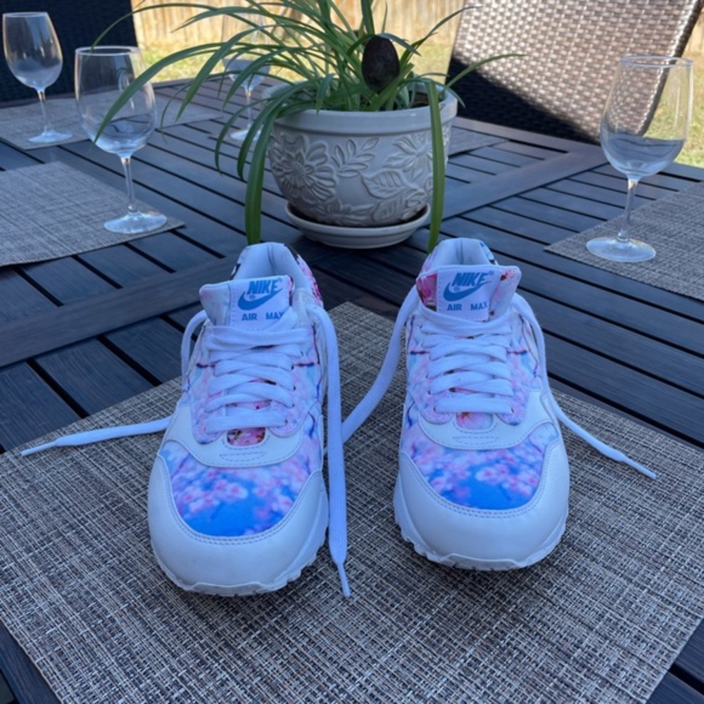 Floral Print Nike Air Max Sneakers